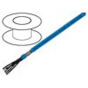 Kabel OZ-BL-CY 3x0,75mm2 PVC modrá 300/500V