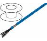 Kabel OZ-BL-CY 4x0,75mm2 PVC modrá 300/500V