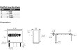 AM1/4S-1212SZ Převodník: DC/DC 0,25W Uvst:10,8÷13,2V Uvýst:12VDC Ivýst:21mA