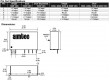 AM1D-0503SZ Převodník: DC/DC 1W Uvst:4,5÷5,5V 3,3VDC Ivýst:300mA SIP7