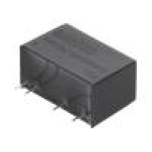 AM1DC-0512SH60Z Převodník: DC/DC 1W Uvst:4,5÷5,5V 12VDC Ivýst:83mA SIP7 4,2g