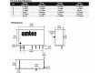 AM1DE-0505DH30Z Převodník: DC/DC 1W Uvst:4,5÷5,5V Uvýst:5VDC Uvýst2:-5VDC