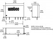 AM1DS-0505S-NZ Převodník: DC/DC 1W Uvst:4,5÷5,5V 5VDC Ivýst:200mA SIP7 2,3g