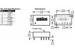 AM1MR-1215SZ Převodník: DC/DC 1W Uvst:10,8÷13,2V 15VDC Ivýst:67mA DIP14