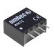 AM1S-0505SH30Z Převodník: DC/DC 1W Uvst:4,5÷5,5V 5VDC Ivýst:200mA SIP4 1,8g