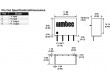 AM1SS-0512SZ Převodník: DC/DC 1W Uvst:4,5÷5,5V 12VDC Ivýst:83mA SIP4 1,5g