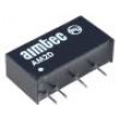 AM2D-0512SZ Převodník: DC/DC 2W Uvst:4,5÷5,5V 12VDC Ivýst:167mA SIP7 2,5g