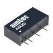 AM2D-1215SZ Převodník: DC/DC 2W Uvst:10,8÷13,2V 15VDC Ivýst:134mA SIP7