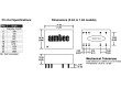 AMLD-36100IZ Převodník: DC/DC Uvst:5÷36V Uvýst:2÷32VDC Ivýst:1000mA DIP24