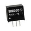 AMSR1-7805Z Převodník: DC/DC 5W Uvst:6,5÷18V Uvýst:5VDC Ivýst:1A SIP3