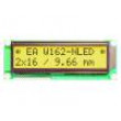 Display: LCD alphanumeric STN Positive 16x2 yellow-green LED