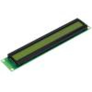 Zobrazovač: LCD alfanumerický STN Negative 40x2 modrá LED