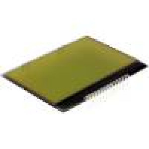 Display: LCD graphical STN Positive 160x104 yellow-green