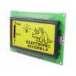 Display: LCD graphical STN Positive 128x64 yellow-green LED