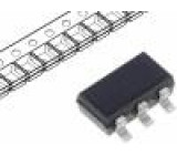 BC856UE6327 Tranzistor: PNP x2 bipolární 65V 100mA 250mW SC74