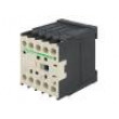 Stykač: 4-pólový NC x2 + NO x2 24VDC 9A LP1K šroubové svorky
