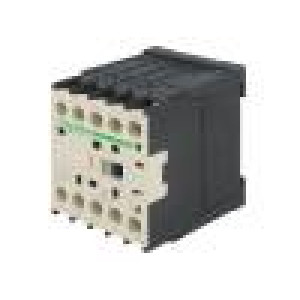 Stykač: 4-pólový NC x2 + NO x2 24VDC 9A LP1K šroubové svorky