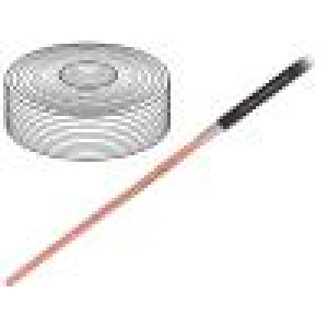 Kabel licna Cu 6mm2 TPE černá 0,6/1kV