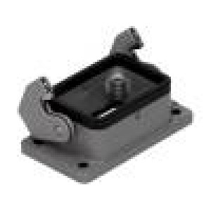 Kryt: pro konektory HDC Han® B velikost 6B se západkou IP67