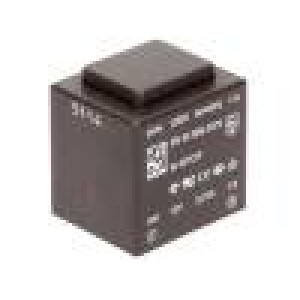 Transformátor: zalévaný 3,2VA 230VAC 12V 267mA Montáž: PCB