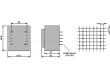 Transformátor: zalévaný 4,5VA 230VAC 18V 250mA Montáž: PCB