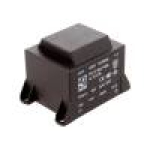 Transformátor: zalévaný 30VA 230VAC 12V 2500mA Montáž: PCB