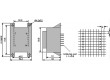 Transformátor: zalévaný 30VA 230VAC 18V 1667mA Montáž: PCB