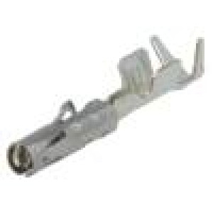 Kontakt zásuvka 0,635mm pocínovaný 0,75mm2 CMC krimpovací 6A