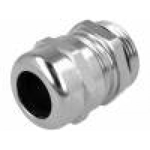 HELU-90760 Vývodka M12 1,5 IP68 mosaz Povlak tělesa: nikl HELUTOP® HT-MS
