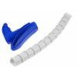 HWPP-25MM-PP-GY-K1 Spiral wrapping Bundle Ø:25mm polypropylene grey L:2m UL94HB