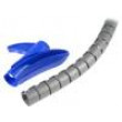 HWPP-25MM-PP-SR-K1 Spiral wrapping Bundle Ø:25mm polypropylene silver L:2m