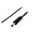 Kabel 2x0,5mm2 vodiče,DC 4,0/1,7 zástrčka přímý,Sony černá