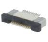 Konektor FFC / FPC vodorovné PIN:10 ZIF, horní kontakty SMT