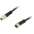 Kabel: pro snímače/automatizaci PIN: 3 1m zástrčka 3A PVC 60V