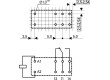 RT214024 Relé elektromagnetické SPDT Ucívky:24VDC 12A/250VAC 1,44kΩ