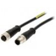 Kabel: pro snímače/automatizaci PIN: 4 zástrčka PVC 250V 5m