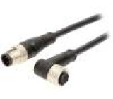 Kabel: pro snímače/automatizaci PIN: 4 zástrčka PVC 250V 5m
