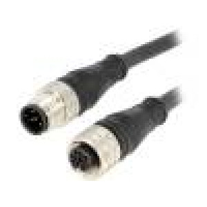 Kabel: pro snímače/automatizaci PIN: 5 zástrčka PVC 60V 2m