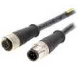 Kabel: pro snímače/automatizaci PIN: 5 zástrčka PVC 60V 10m