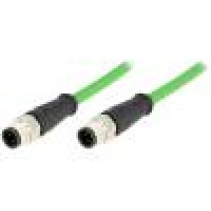 Kabel: pro snímače/automatizaci PIN: 4 zástrčka PUR 30V 1m