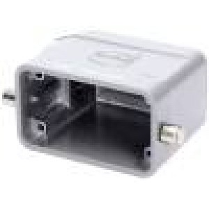 Kryt: pro konektory HDC Han® HMC velikost 10B na kabel úhlový