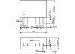 TMR1-4811 Převodník: DC/DC 1W Uvst:36÷75V 5VDC Ivýst:200mA 17x11x7,62mm