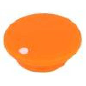 Cap plastic material push-in orange Application: K21