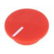 Víčko plast zatlačované červená Určení: K21