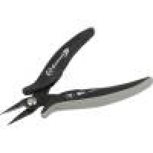 Pliers half-rounded nose ESD 145mm <100MΩ
