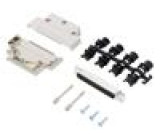 Zástrčka D-Sub PIN:37 zásuvka stíněný pájení na kabel