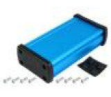 Kryt univerzální X:68,7mm Y:129mm Z:35,2mm hliník modrá