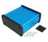Kryt univerzální X:115,1mm Y:119mm Z:51,6mm hliník modrá