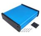 Kryt univerzální X:146,6mm Y:169mm Z:41,6mm hliník modrá