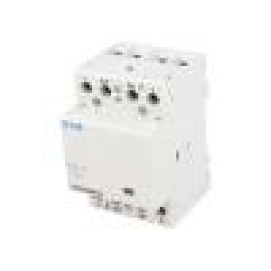 Stykač: 4-pólový instalační NC x2 + NO x2 230VAC 40A DIN